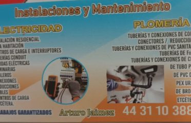 Instalaciones y mantenimiento – Arturo Jaimez
